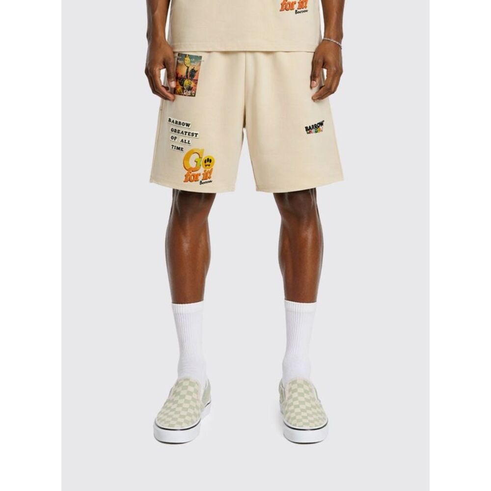Barrow Shorts Men Cream